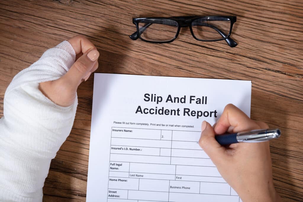 Slip & Fall Accident Reports